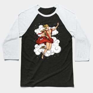 Greek God Hermes Baseball T-Shirt